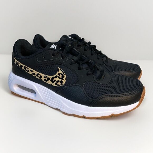 Nike Air Max SC Leopard Swoosh Women's 6 Black Animal Print Sneakers FZ2649-001 - Picture 7 of 9